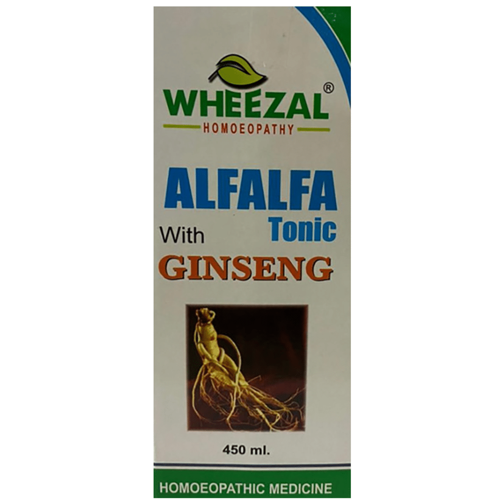 Wheezal Alfalfa with Ginseng Tonic Wheezal Alfalfa with Ginseng Tonic