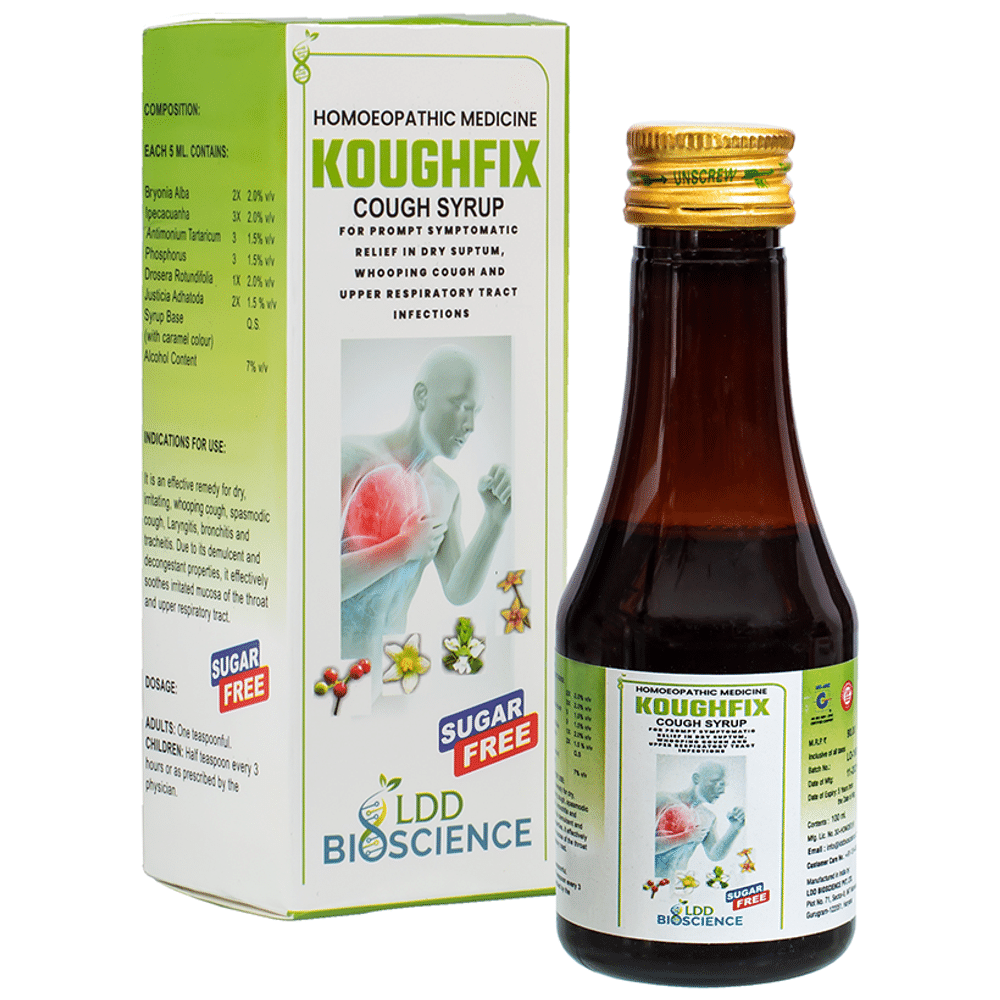 LDD Bioscience Koughfix Cough Syrup LDD Bioscience Koughfix Cough Syrup