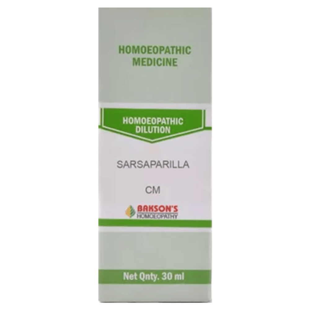 Bakson's Homeopathy Sarsaparilla Dilution CM