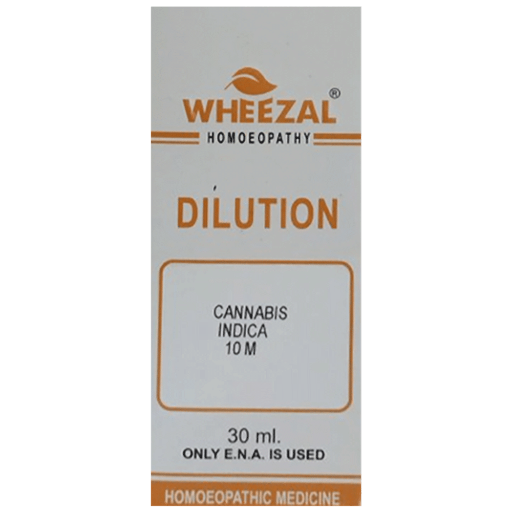 Wheezal Cannabis Indica Dilution 10M Wheezal Cannabis Indica Dilution 10M