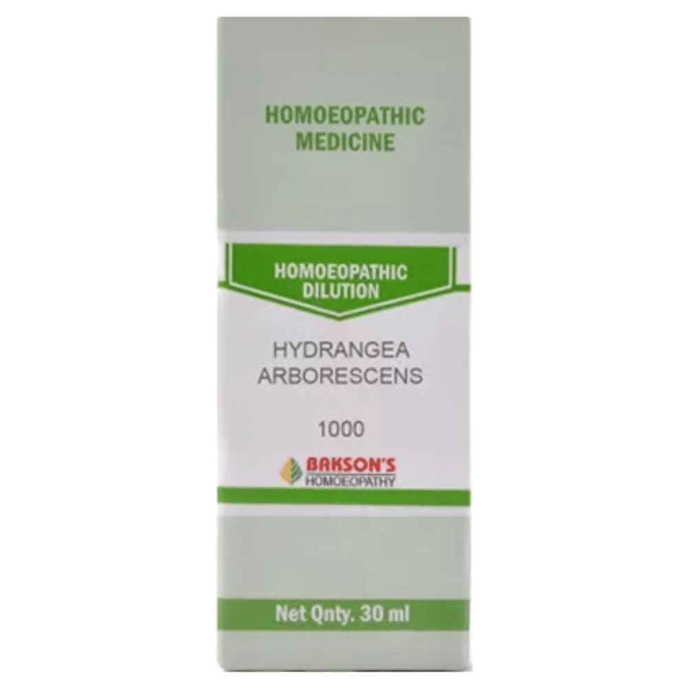 Bakson's Homeopathy Hydrangea Arborescens  Dilution 1000 CH