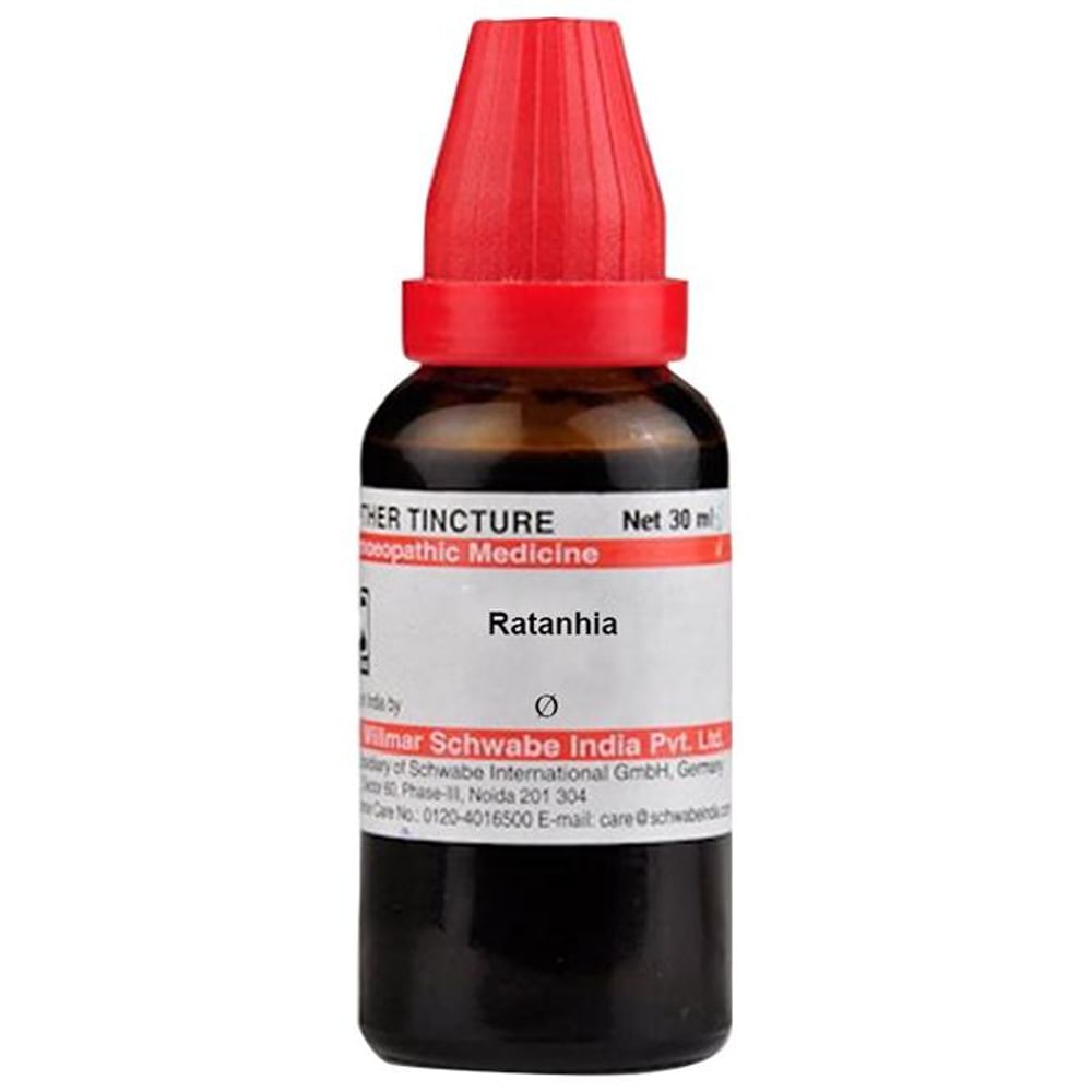 Dr Willmar Schwabe India Ratanhia Mother Tincture Q Dr Willmar Schwabe India Ratanhia Mother Tincture Q