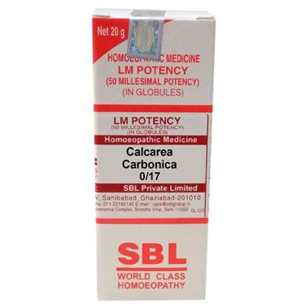SBL Calcarea Carbonica 0/17 LM SBL Calcarea Carbonica 0/17 LM