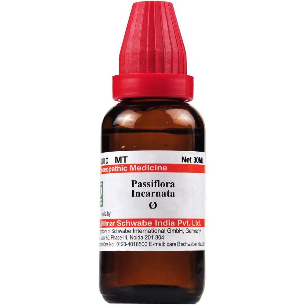 Dr Willmar Schwabe India Passiflora Incarnata Mother Tincture Q Dr Willmar Schwabe India Passiflora Incarnata Mother Tincture Q