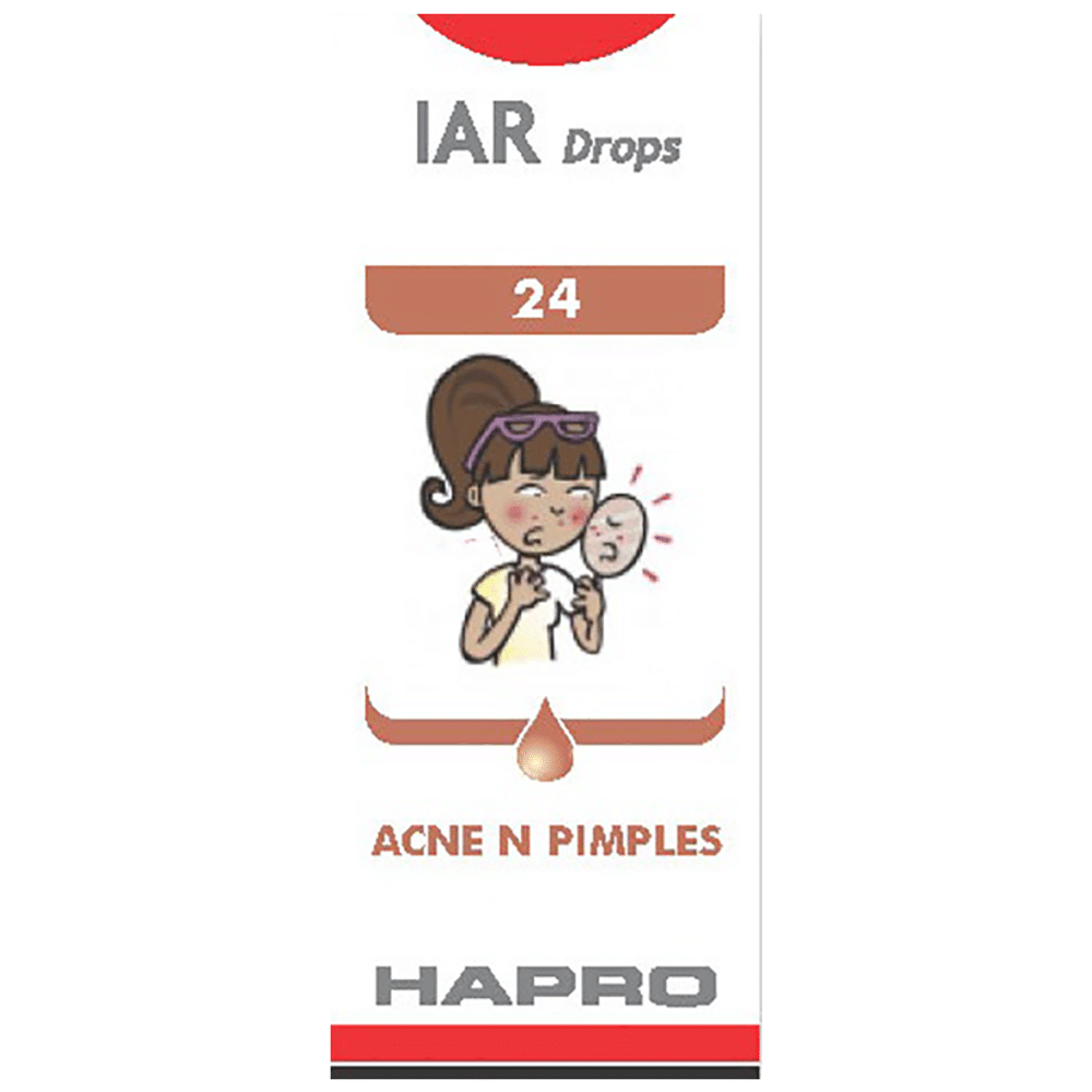 Hapro IAR Drop No. 24 (Acne N Pimples) Drop Hapro IAR Drop No. 24 (Acne N Pimples) Drop