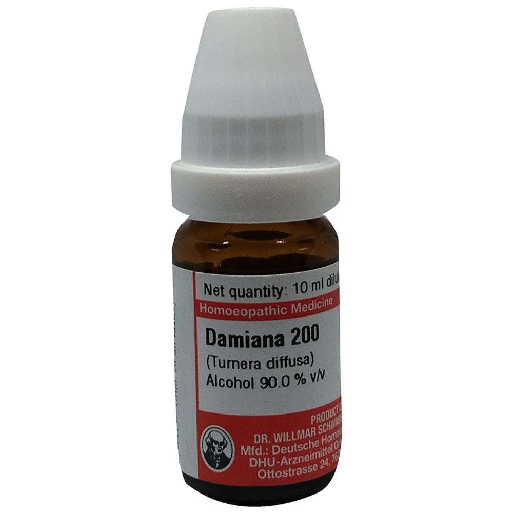 Dr Willmar Schwabe Germany Damiana Dilution 200 Dr Willmar Schwabe Germany Damiana Dilution 200