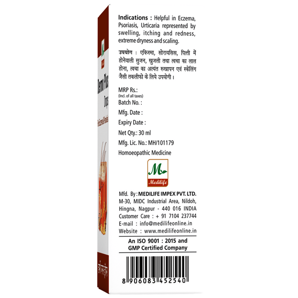 Medilife Dermo Plus Drop (30ml Each) Medilife Dermo Plus Drop (30ml Each)