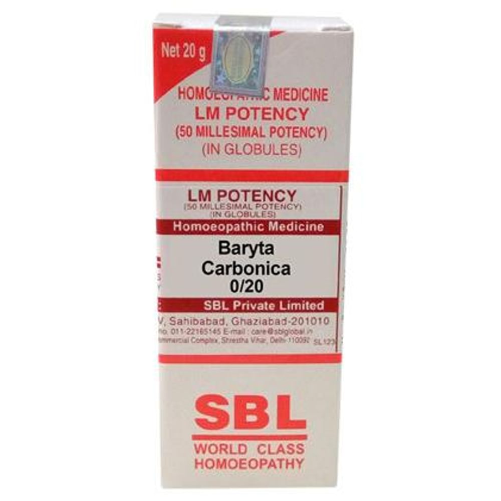 SBL Baryta Carbonica 0/20 LM