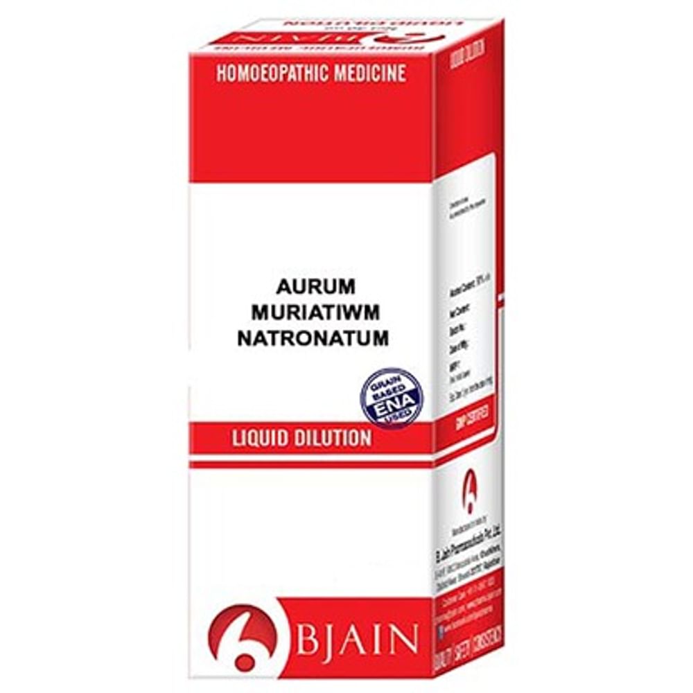 Bjain Aurum Mur Nat. Dilution 6 CH Bjain Aurum Mur Nat. Dilution 6 CH