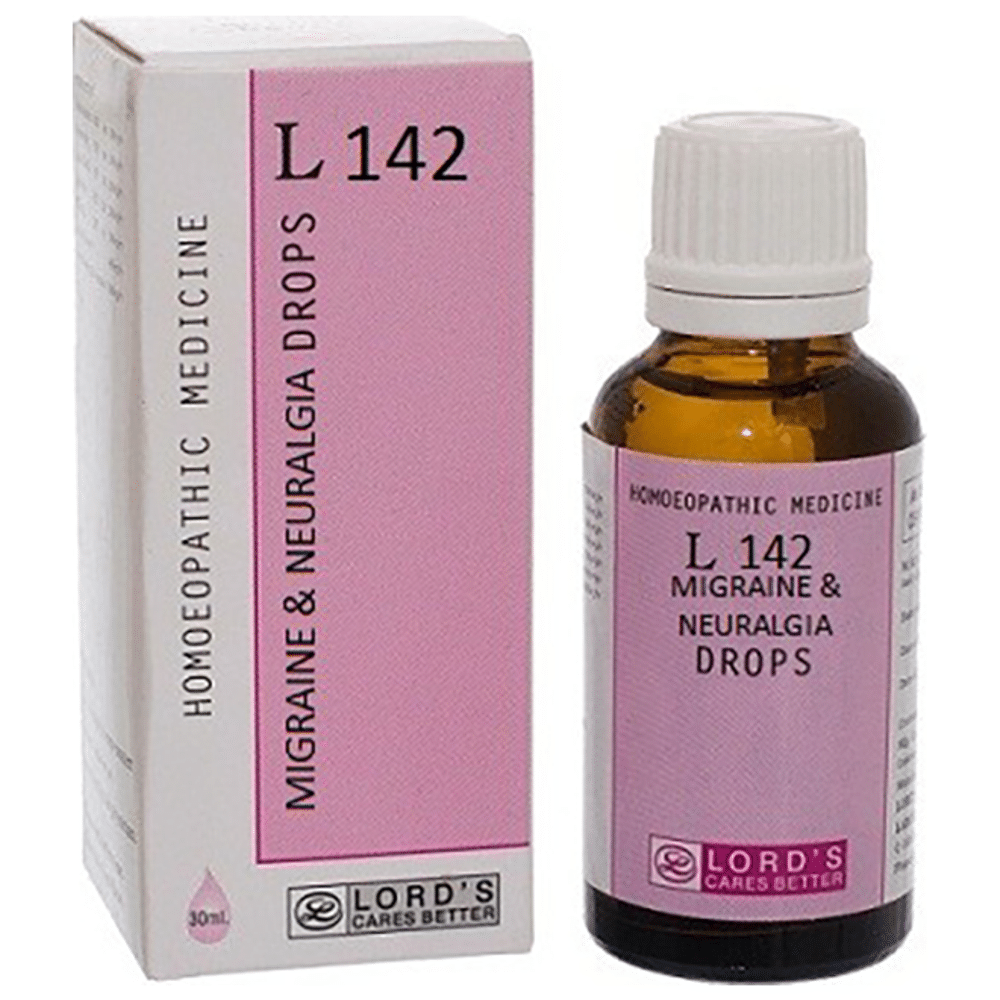 Lord's L 142 Migraine And Neuralgia Drop Lord's L 142 Migraine And Neuralgia Drop