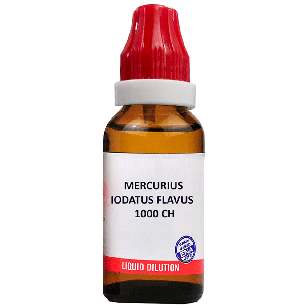 Bjain Mercurius Iodatus Flavus Dilution 1000 CH Bjain Mercurius Iodatus Flavus Dilution 1000 CH