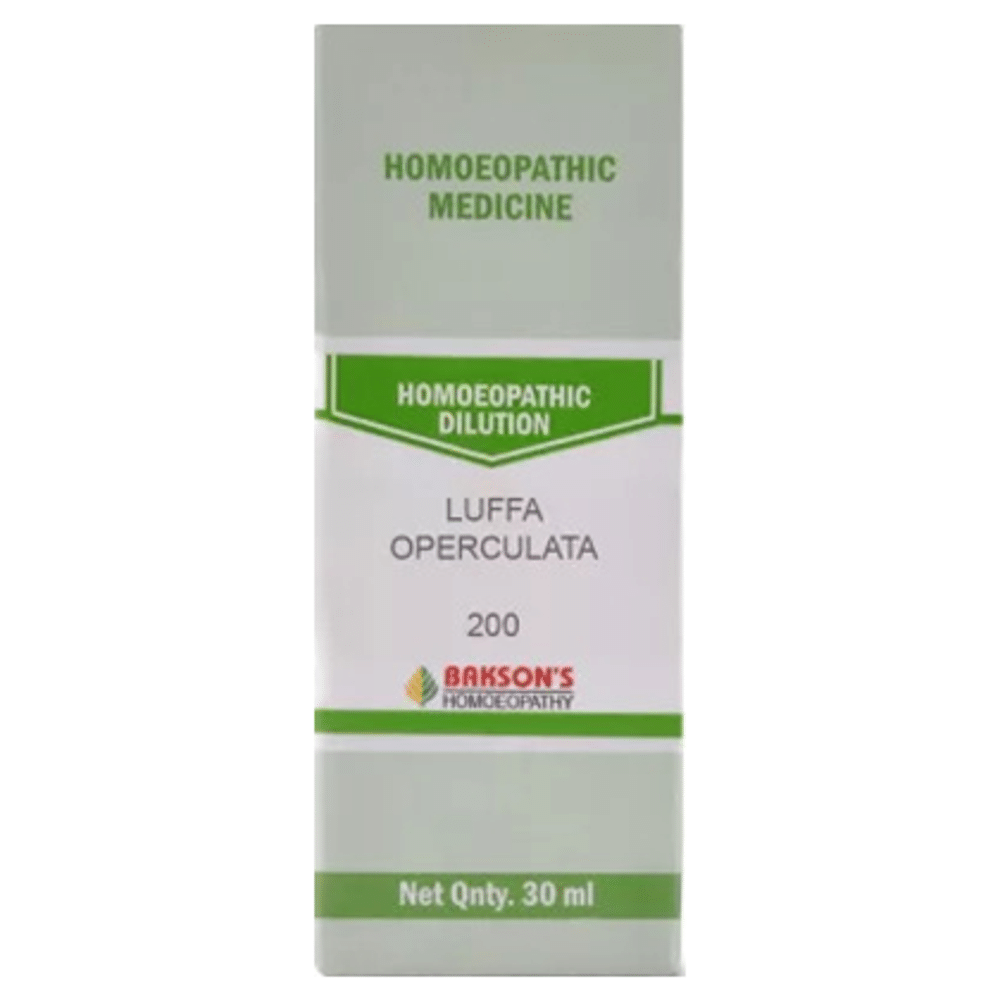 Bakson's Homeopathy Luffa Operculata Dilution 200 Bakson's Homeopathy Luffa Operculata Dilution 200