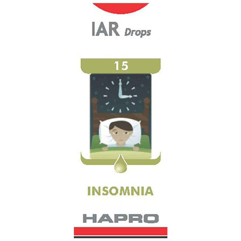 Hapro IAR Drop No. 15 (For Insomnia) Hapro IAR Drop No. 15 (For Insomnia)