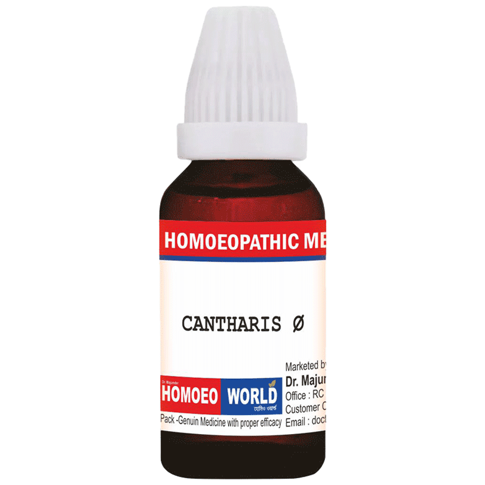 Dr. Majumder Homeo World Cantharis Mother Tincture (30ml Each) Q Dr. Majumder Homeo World Cantharis Mother Tincture (30ml Each) Q