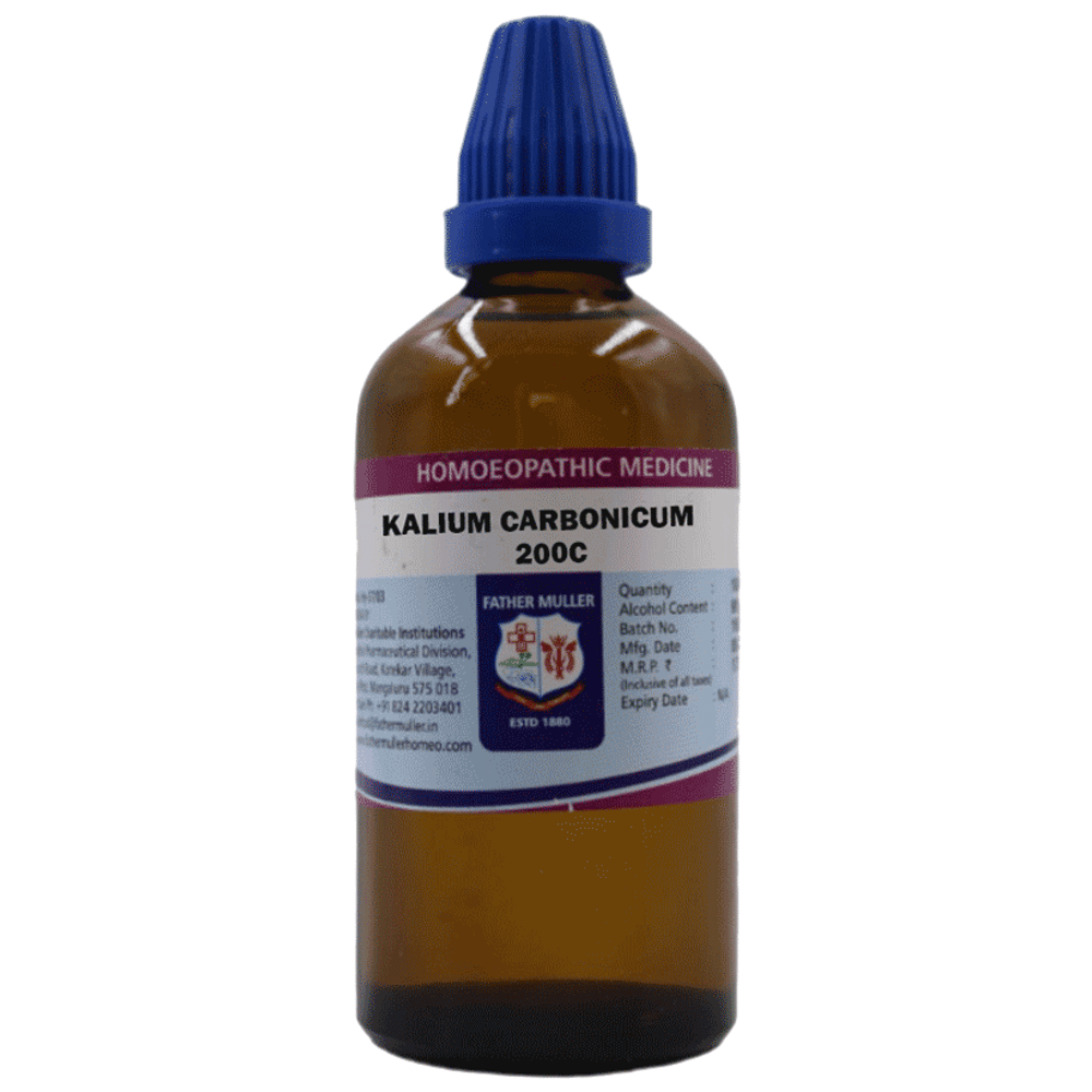 Father Muller Kalium Carbonicum Drop 200C Father Muller Kalium Carbonicum Drop 200C
