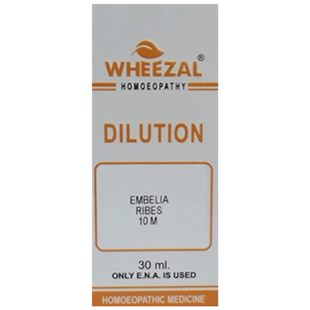 Wheezal Embelia Ribes Dilution 10M Wheezal Embelia Ribes Dilution 10M