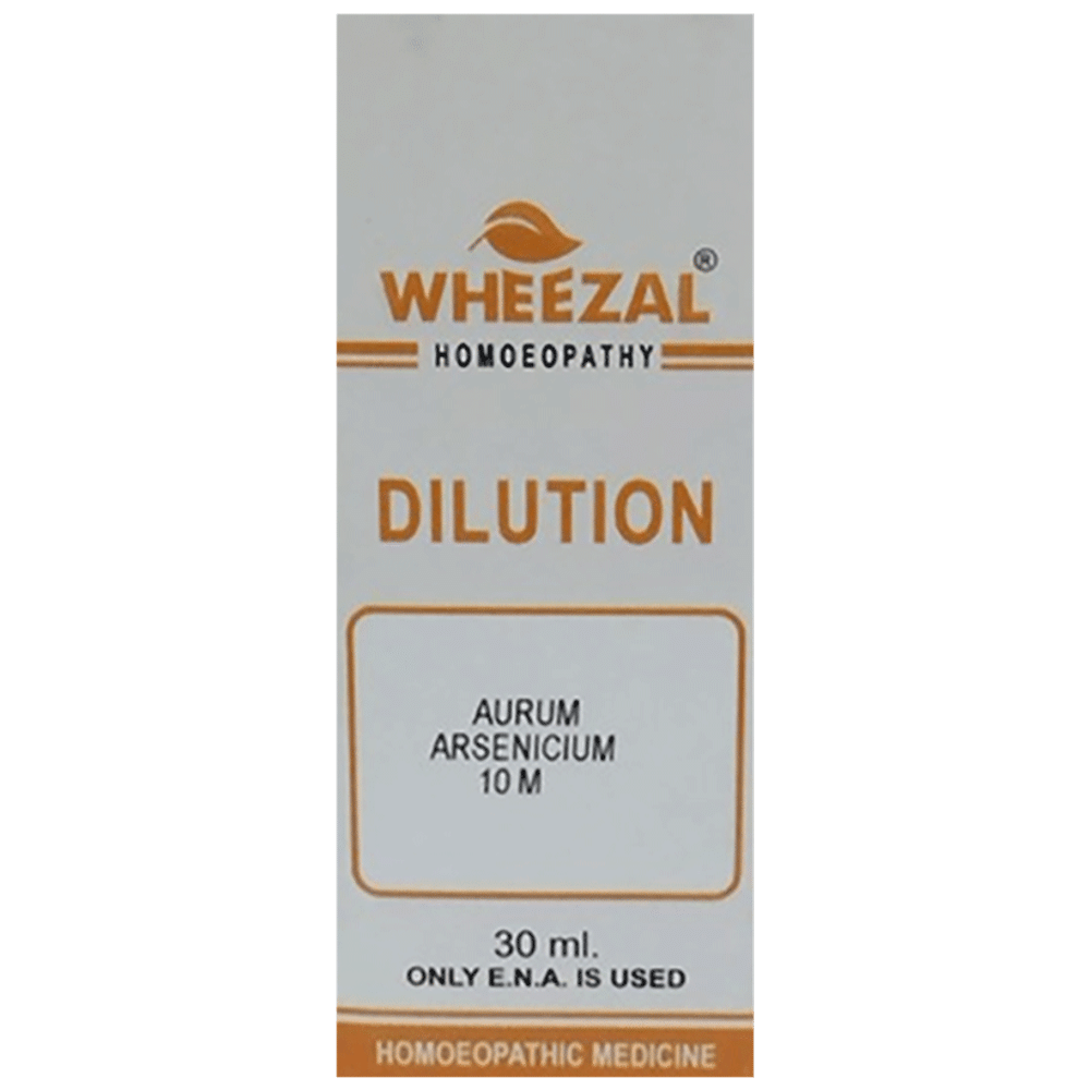 Wheezal Aurum Arsenicium Dilution 10M Wheezal Aurum Arsenicium Dilution 10M