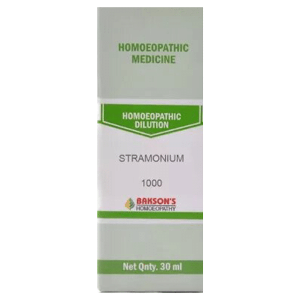 Bakson's Homeopathy Stramonium Dilution 1000 CH Bakson's Homeopathy Stramonium Dilution 1000 CH