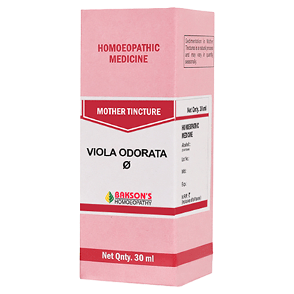 Bakson's Homeopathy Viola Odorata Mother Tincture Q Bakson's Homeopathy Viola Odorata Mother Tincture Q