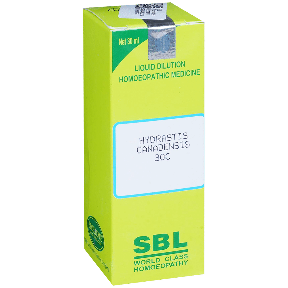 SBL Hydrastis Canadensis Dilution 30 CH