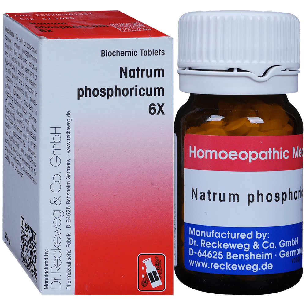 Dr. Reckeweg Natrum Phosphoricum Biochemic Tablet 6X