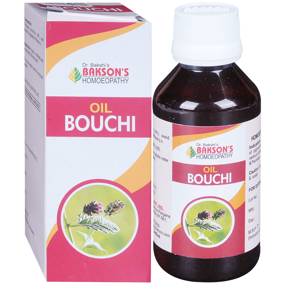 Bakson's Homeopathy Bouchi Oil Bakson's Homeopathy Bouchi Oil