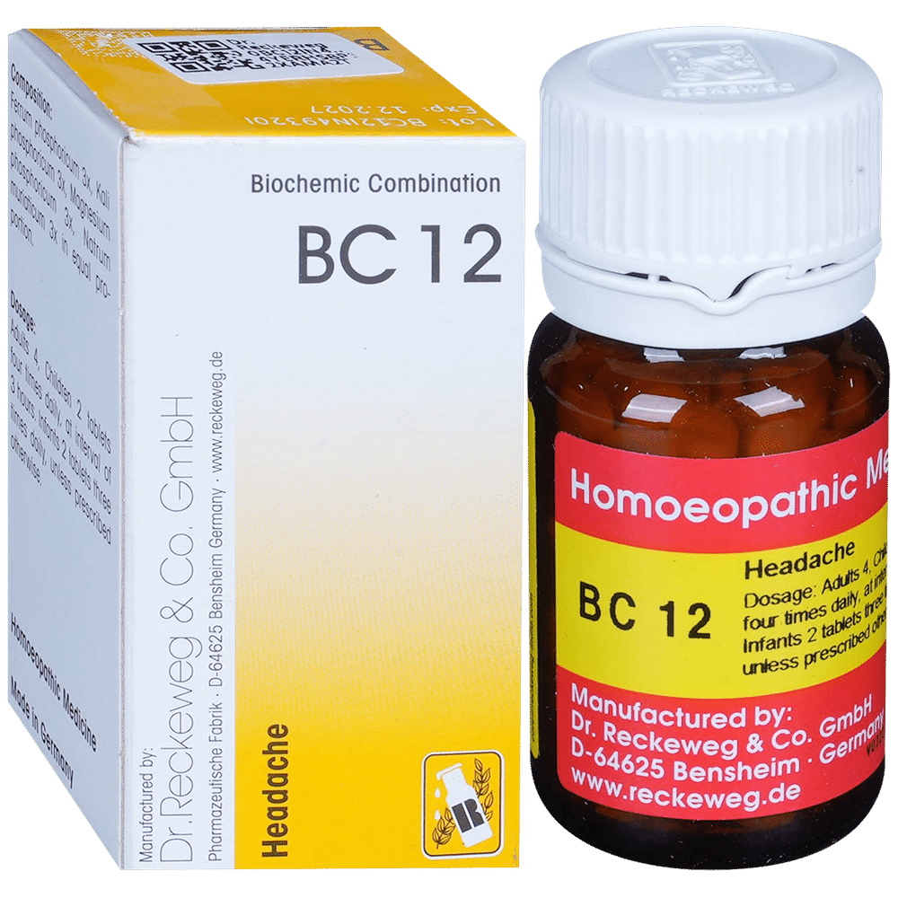 Dr. Reckeweg Bio-Combination 12 (BC 12) Tablet Dr. Reckeweg Bio-Combination 12 (BC 12) Tablet