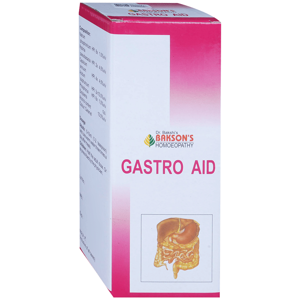 Bakson's Homeopathy Gastro Aid Syrup