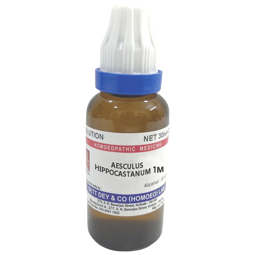 Sett Dey Aesculus Hippocastanum Dilution 1M Sett Dey Aesculus Hippocastanum Dilution 1M