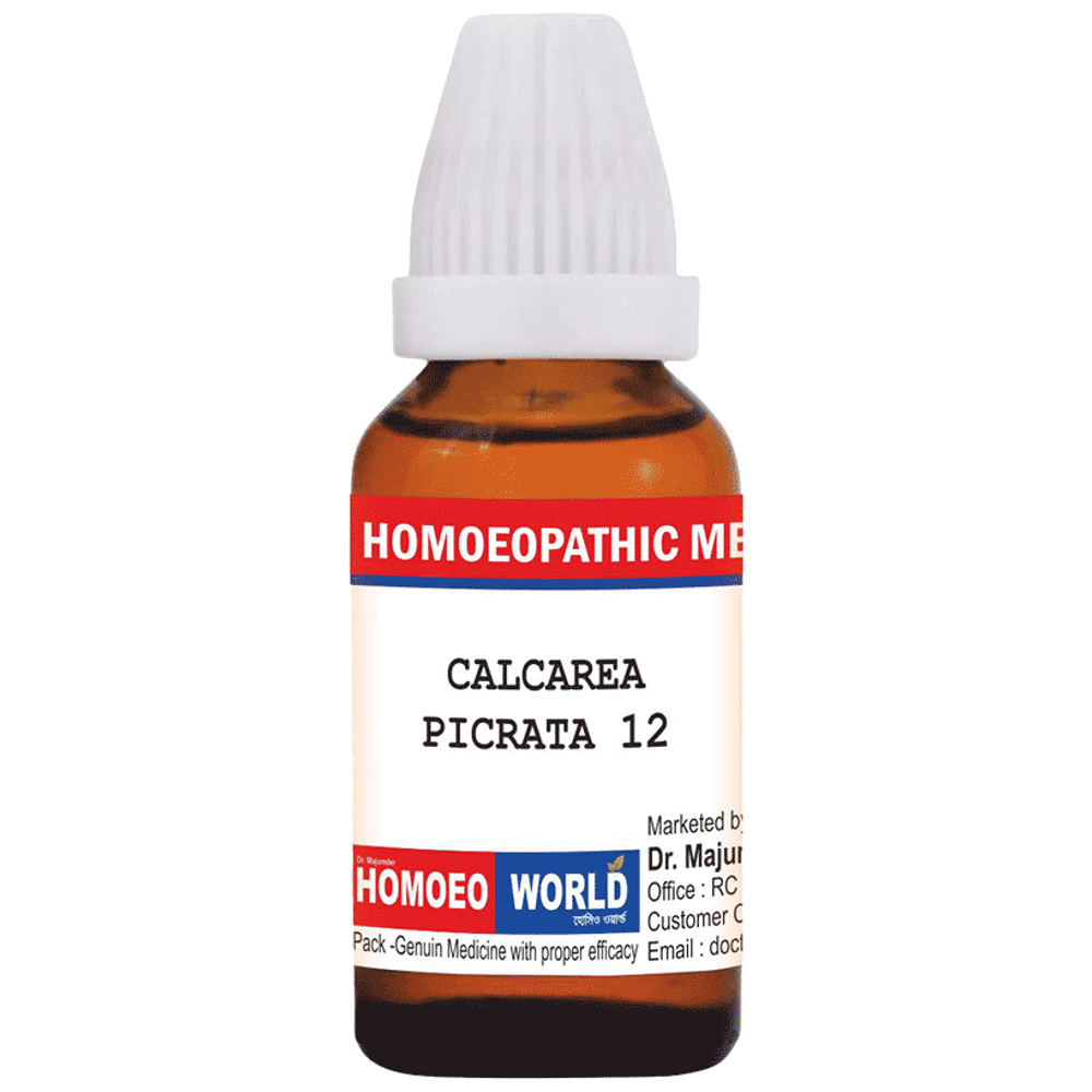 Dr. Majumder Homeo World Calcarea Picrata Dilution(30ml Each) 12 CH Dr. Majumder Homeo World Calcarea Picrata Dilution(30ml Each) 12 CH