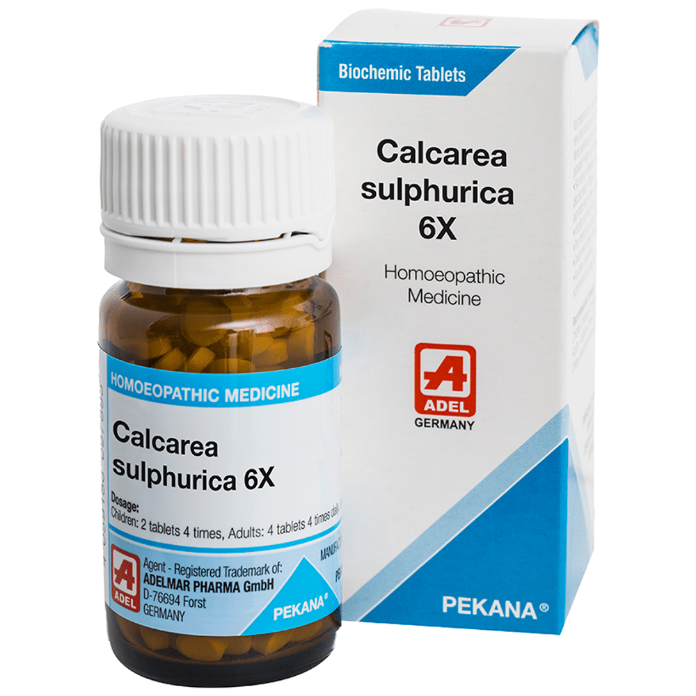 ADEL Calcarea Sulphuricum Biochemic Tablet 6X ADEL Calcarea Sulphuricum Biochemic Tablet 6X
