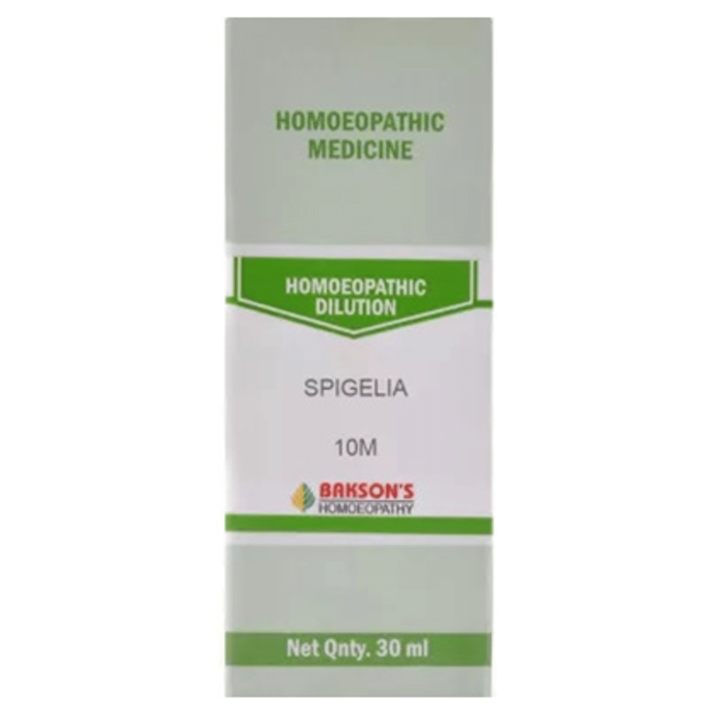 Bakson's Homeopathy Spigelia Dilution 10M Bakson's Homeopathy Spigelia Dilution 10M