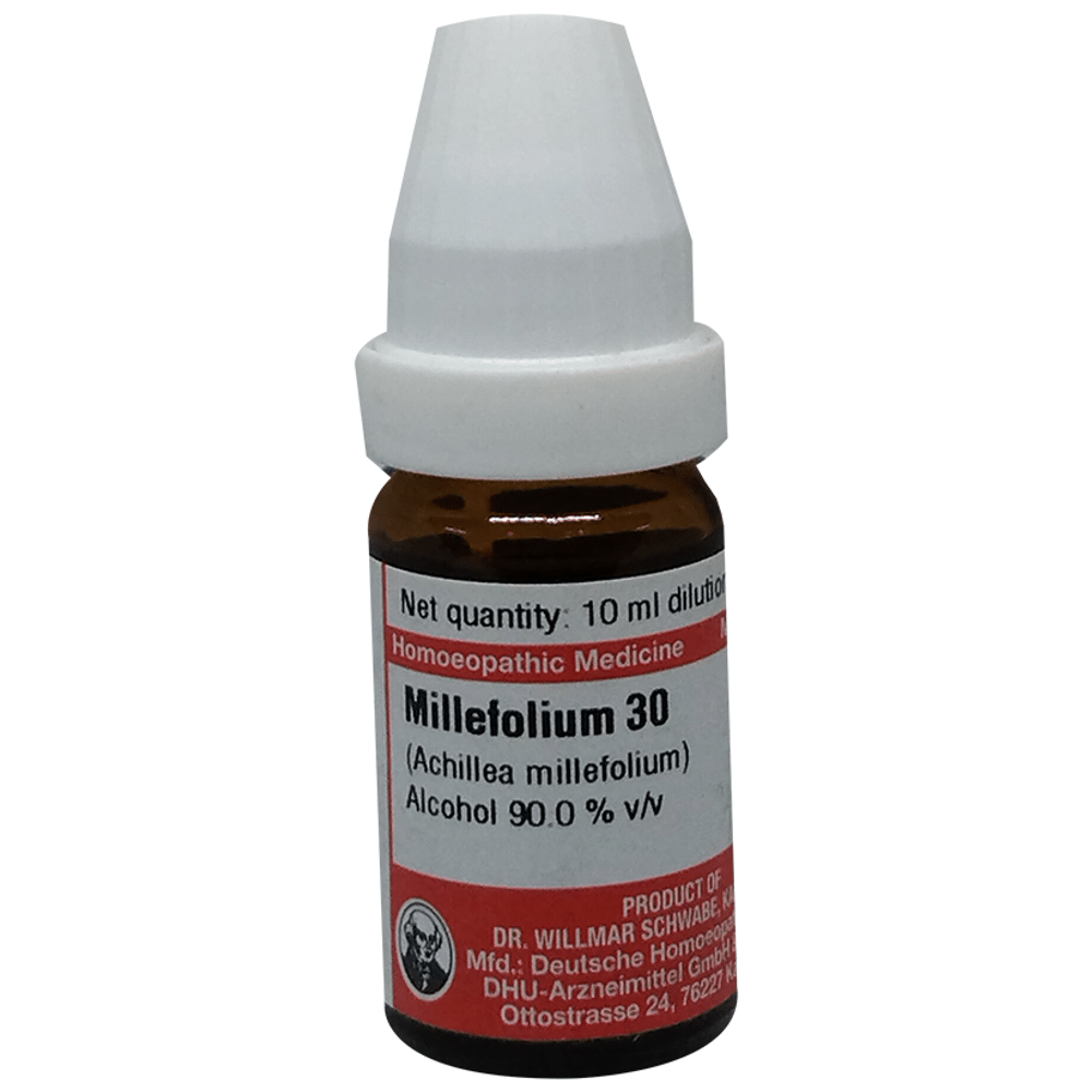 Dr Willmar Schwabe Germany Millefolium (Achillea Millefolium) Dilution 30 Dr Willmar Schwabe Germany Millefolium (Achillea Millefolium) Dilution 30