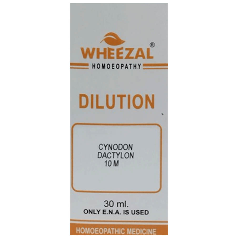 Wheezal Cynodon Dactylon Dilution 10M Wheezal Cynodon Dactylon Dilution 10M
