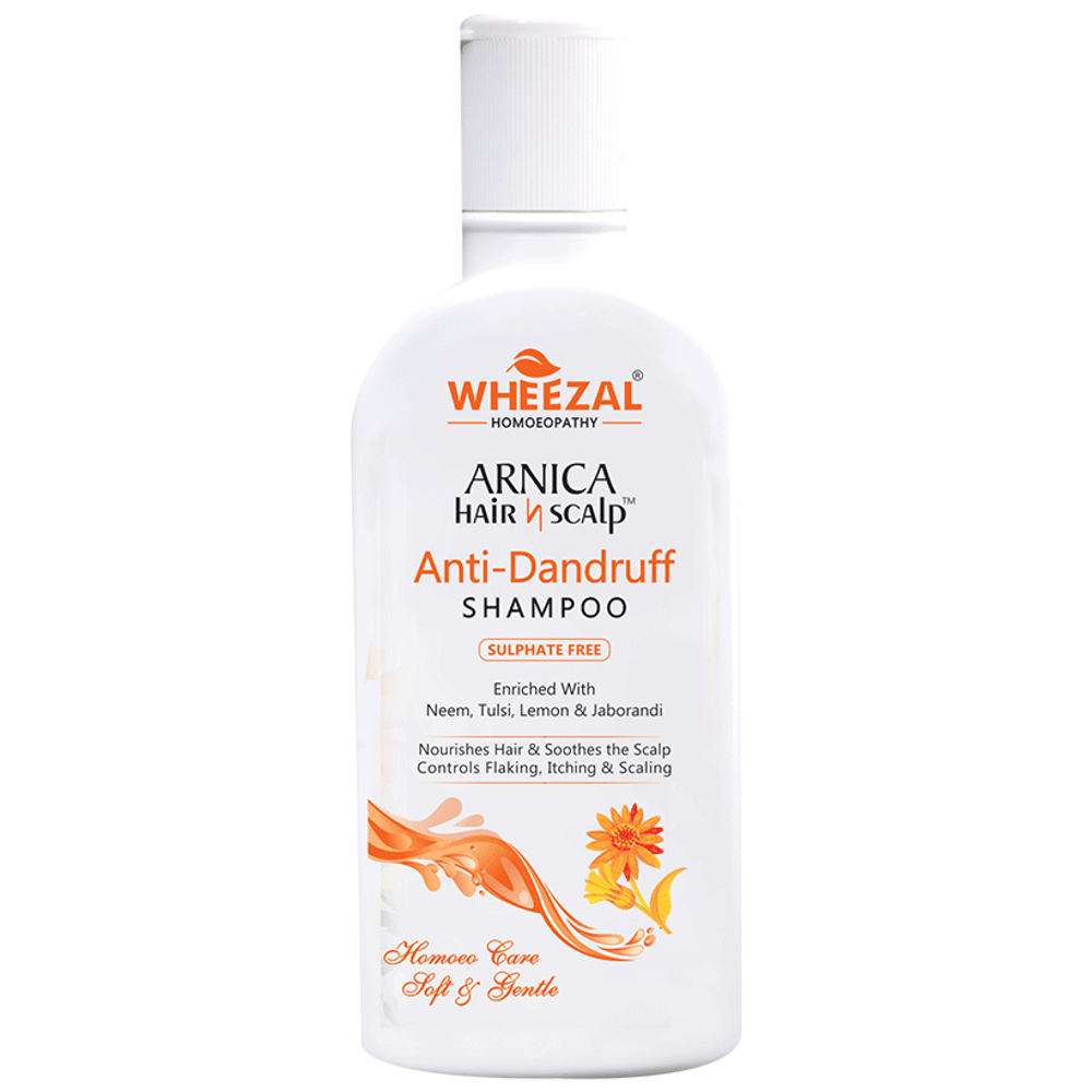 Wheezal Arnica Hair N Scalp Anti-Dandruff Shampoo Wheezal Arnica Hair N Scalp Anti-Dandruff Shampoo