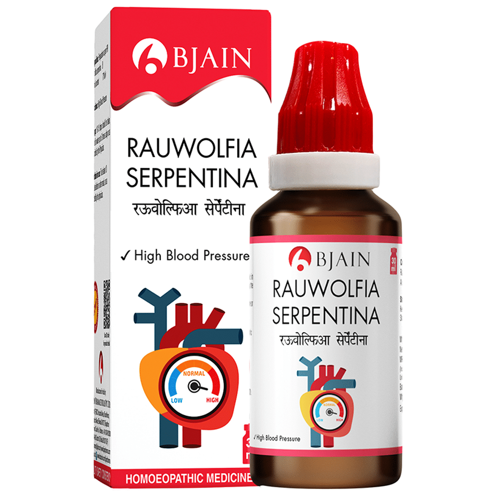 Bjain Rauwolfia Serpentina Drop