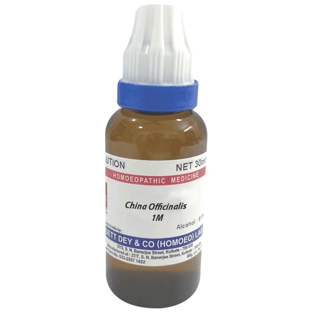 Sett Dey China Officinalis Dilution 1M
