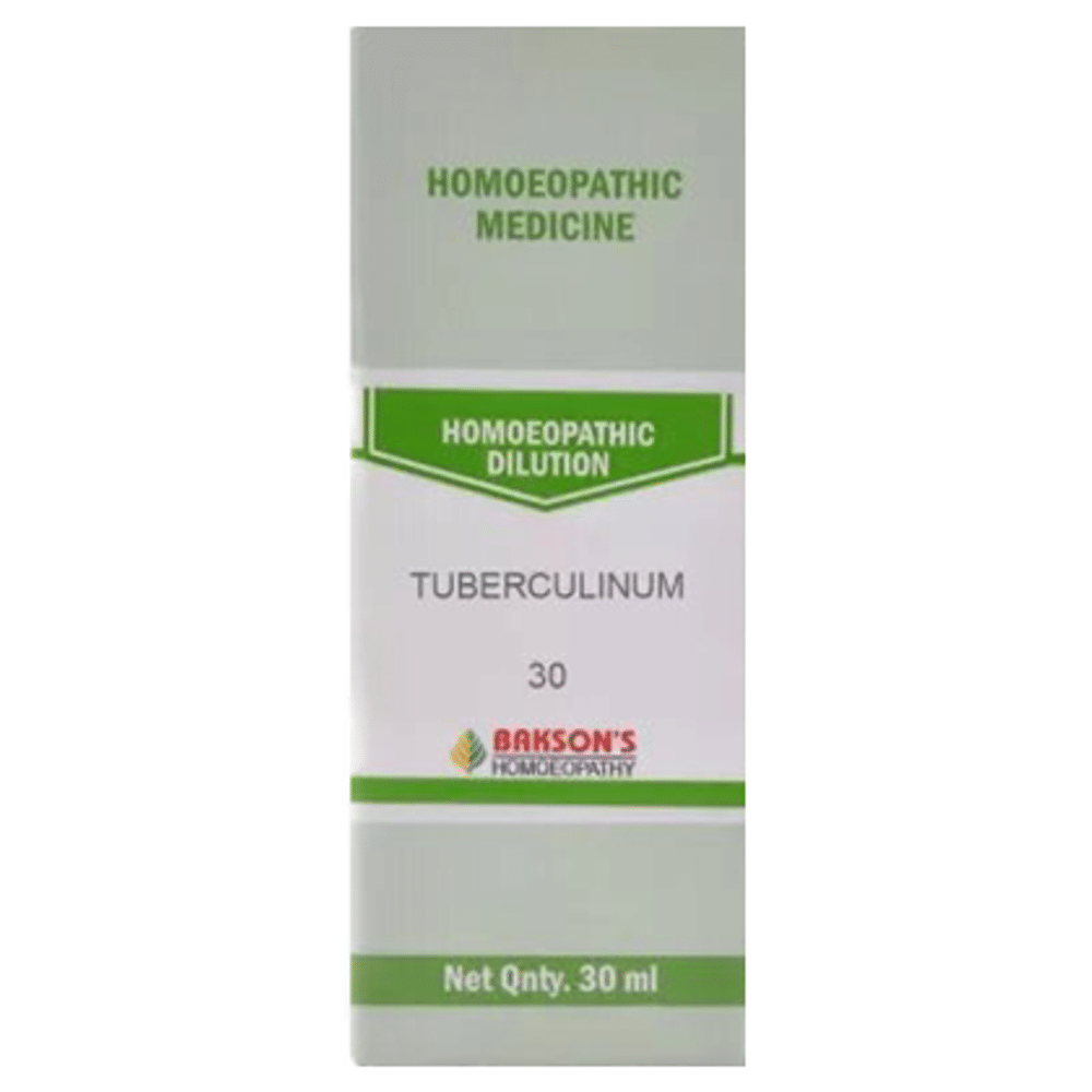 Bakson's Homeopathy Tuberculinum Dilution 30 Bakson's Homeopathy Tuberculinum Dilution 30