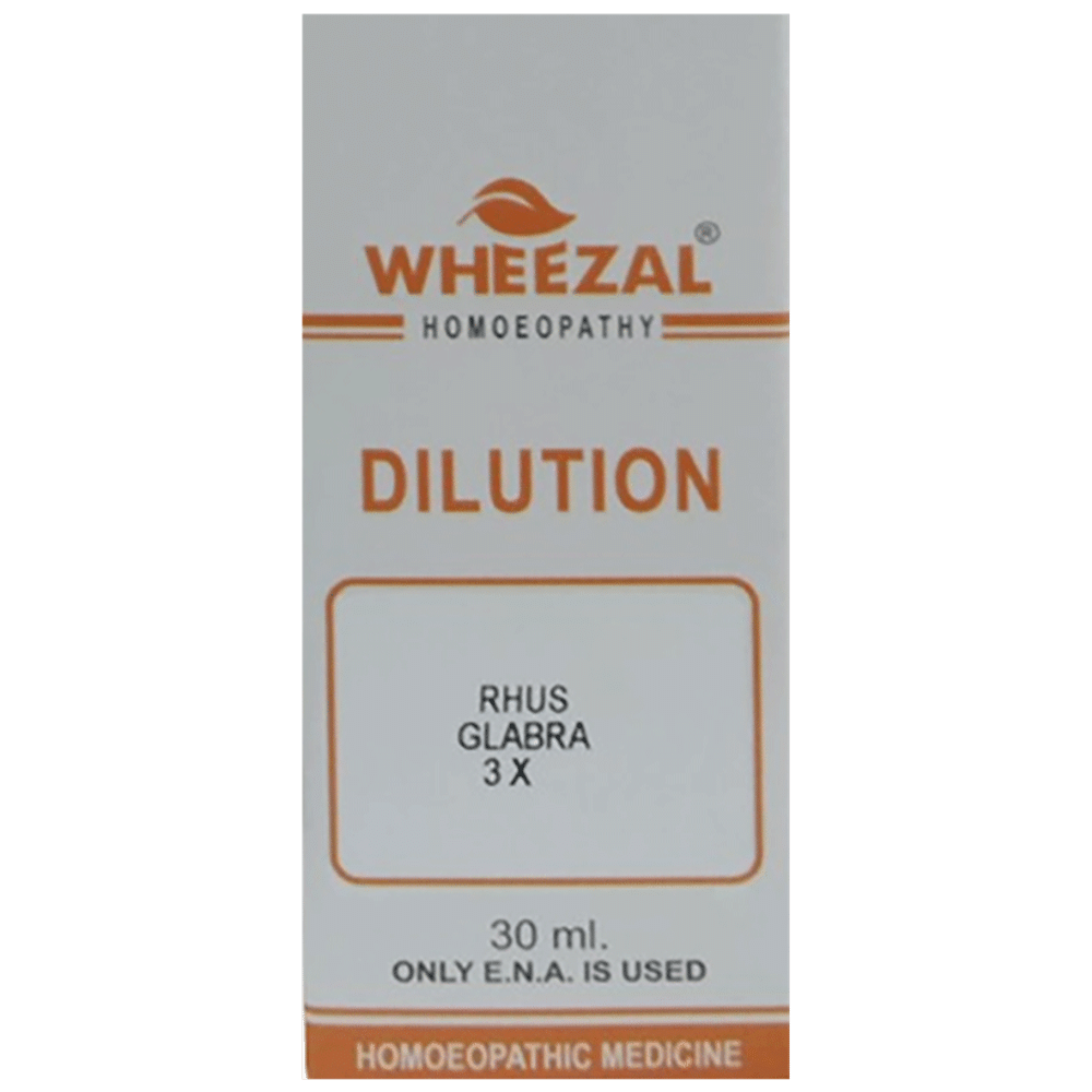 Wheezal Rhus Glabra Dilution 3X Wheezal Rhus Glabra Dilution 3X