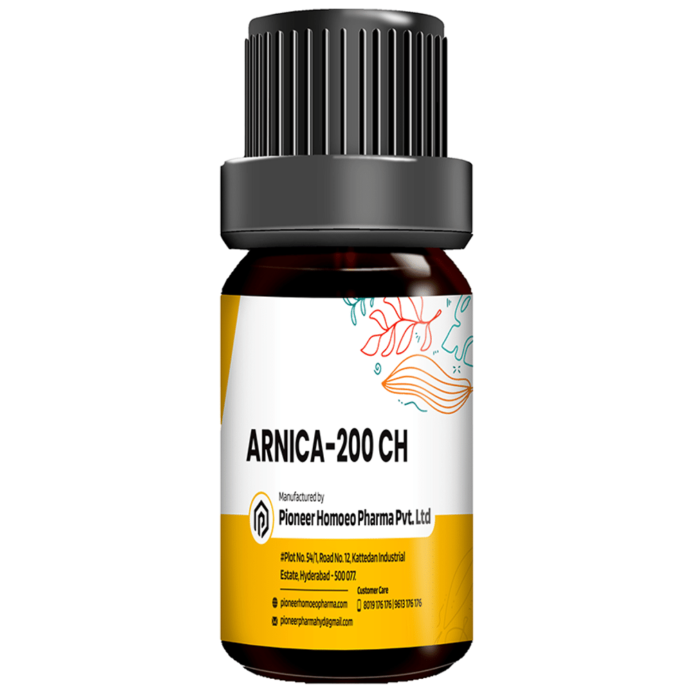 Pioneer Pharma Arnica Globules Pellets Multidose Pills 200 CH Pioneer Pharma Arnica Globules Pellets Multidose Pills 200 CH