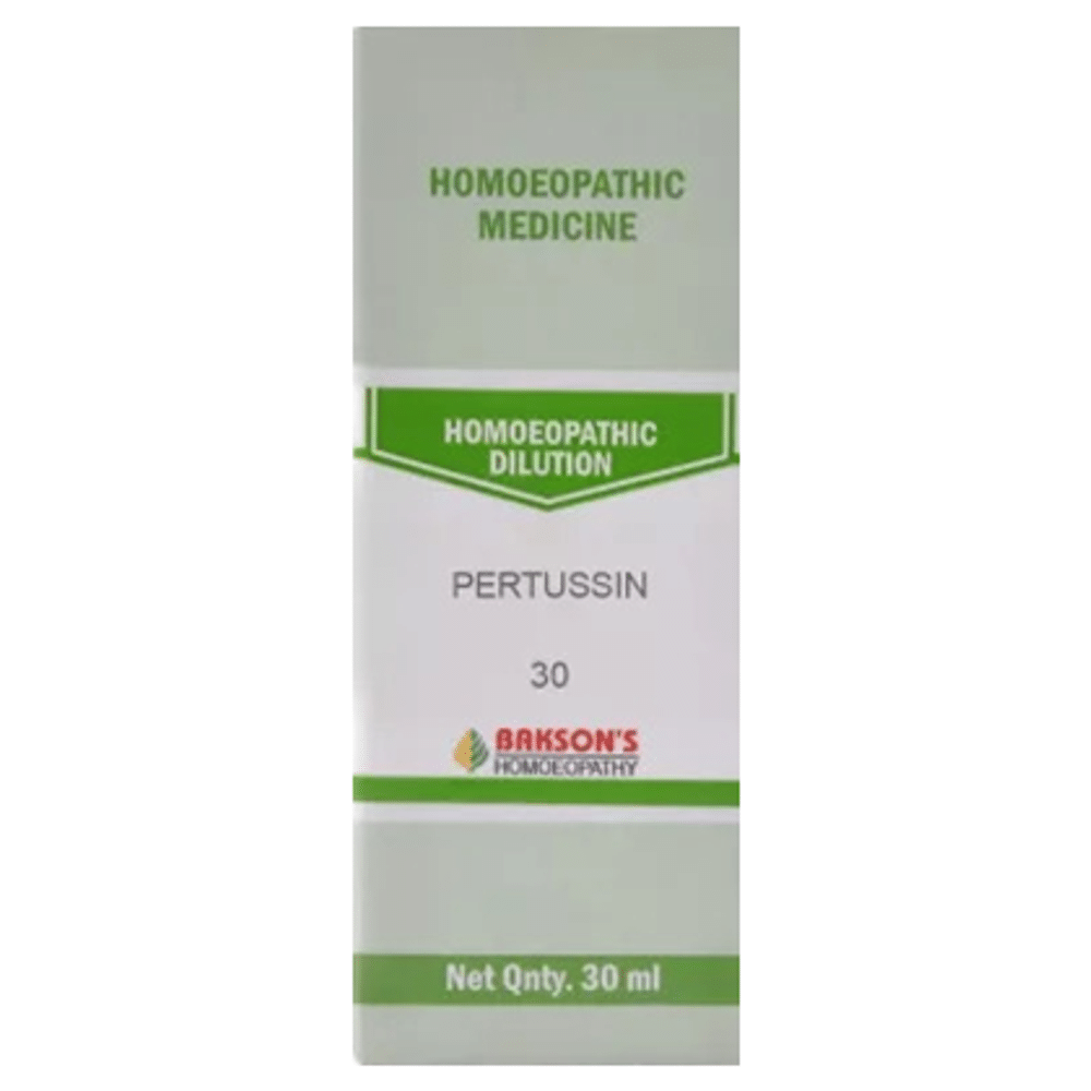 Bakson's Homeopathy Pertussin Dilution 30