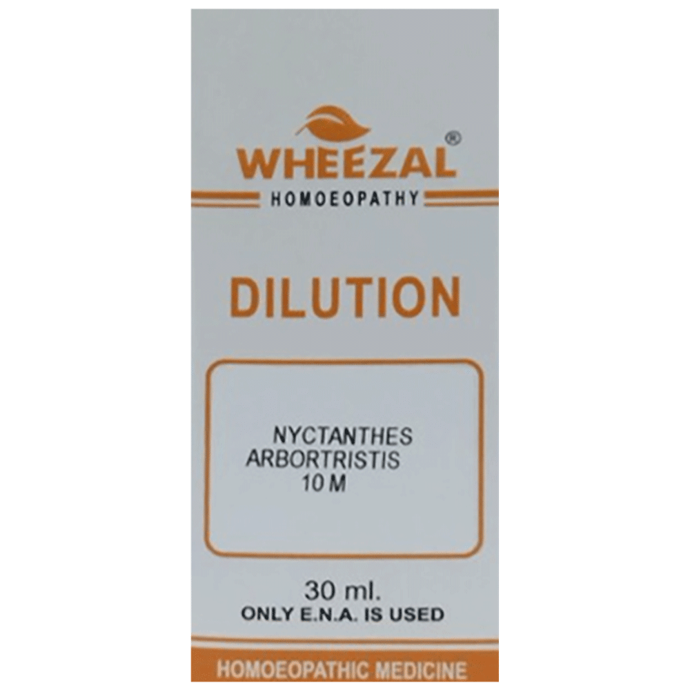Wheezal Nyctanthes Dilution 10M Wheezal Nyctanthes Dilution 10M