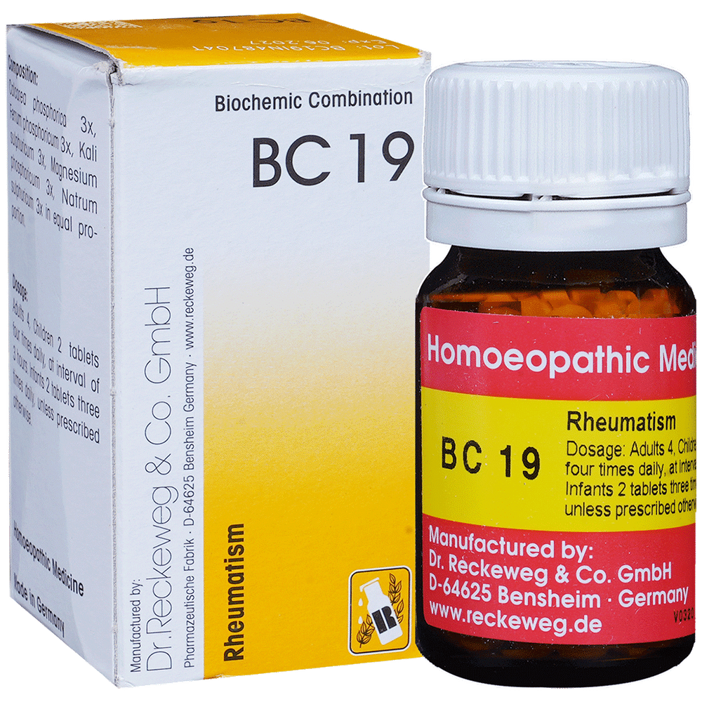 Dr. Reckeweg Bio-Combination 19 (BC 19) Tablet Dr. Reckeweg Bio-Combination 19 (BC 19) Tablet