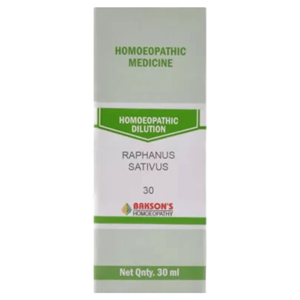 Bakson's Homeopathy Raphanus Sativus Dilution 30 Bakson's Homeopathy Raphanus Sativus Dilution 30
