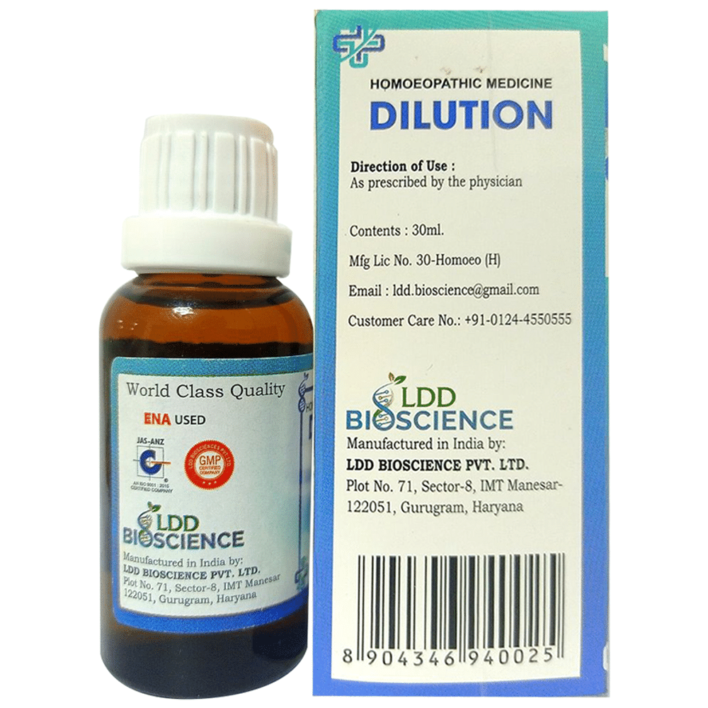LDD Bioscience Strychninum Nitricum Dilution 1000 CH LDD Bioscience Strychninum Nitricum Dilution 1000 CH