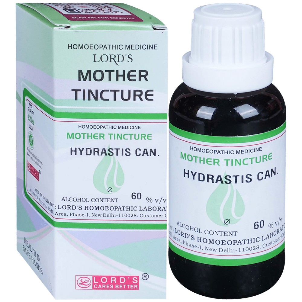 Lord's Hydrastis Can Mother Tincture Q Lord's Hydrastis Can Mother Tincture Q