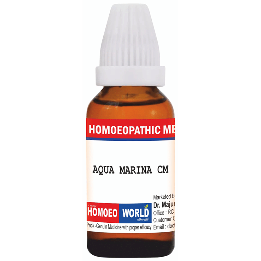 Dr. Majumder Homeo World Aqua Marina Dilution (30ml Each) CM Dr. Majumder Homeo World Aqua Marina Dilution (30ml Each) CM