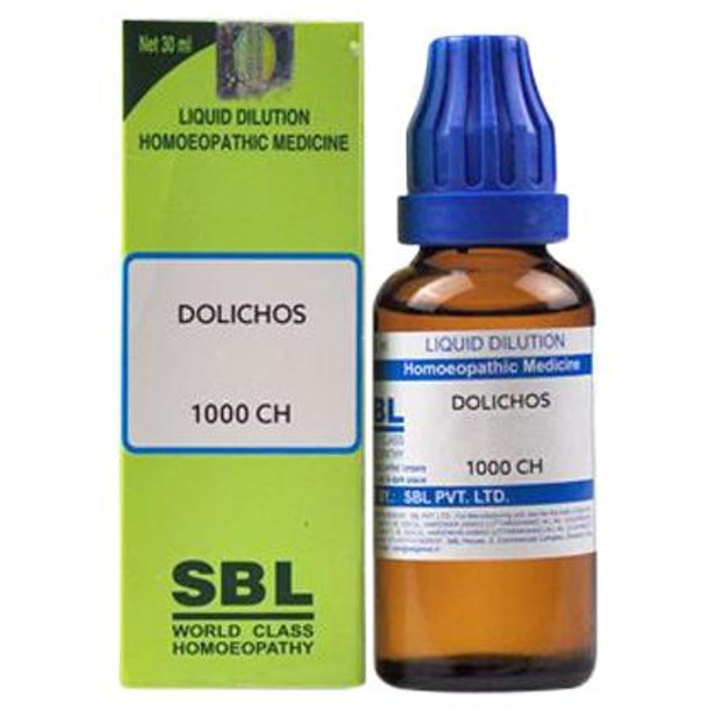 SBL Dolichos Dilution 1000 CH SBL Dolichos Dilution 1000 CH