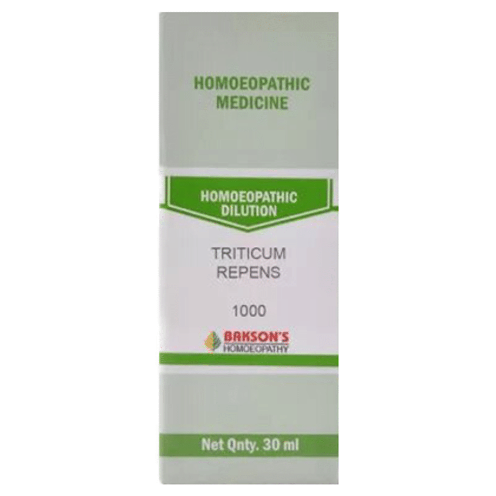 Bakson's Homeopathy Triticum Repens Dilution 1000 CH Bakson's Homeopathy Triticum Repens Dilution 1000 CH