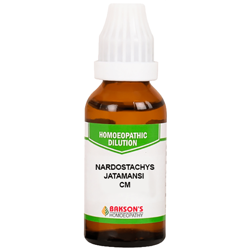 Bakson's Homeopathy Nardostachys Jatamansi Dilution CM Bakson's Homeopathy Nardostachys Jatamansi Dilution CM